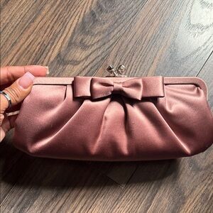 Vintage y2k Evening Blush Pink Clutch